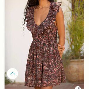 By Anthropologie V-Neck Bubble Dress - XS - NWT